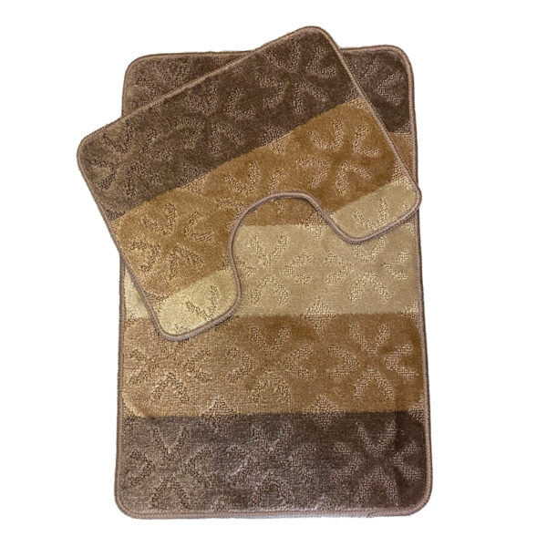 Avis Two-Piece Set of Soft Bathroom Rugs