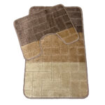 Labierent Soft 2-Piece Bathroom Rugs