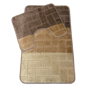 Labierent Soft 2-Piece Bathroom Rugs