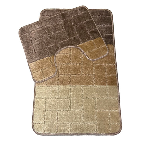 Labierent Soft 2-Piece Bathroom Rugs
