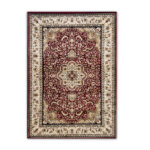 AQUARELA 25-33: A dense, classic burgundy carpet