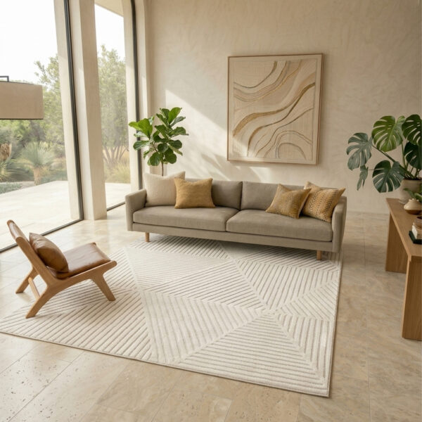 Modern Campino 210 Cream Rug