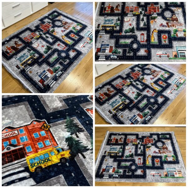 PRINT 501 807 Children's Street Rug