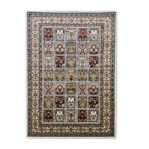 AQUARELA 27-22: A thick, colorful classic rug