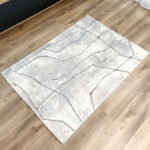 Bright modern carpet FABEL 07940A FBL1-45
