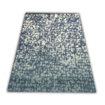 Modern blue Carlo 4294 denim rug