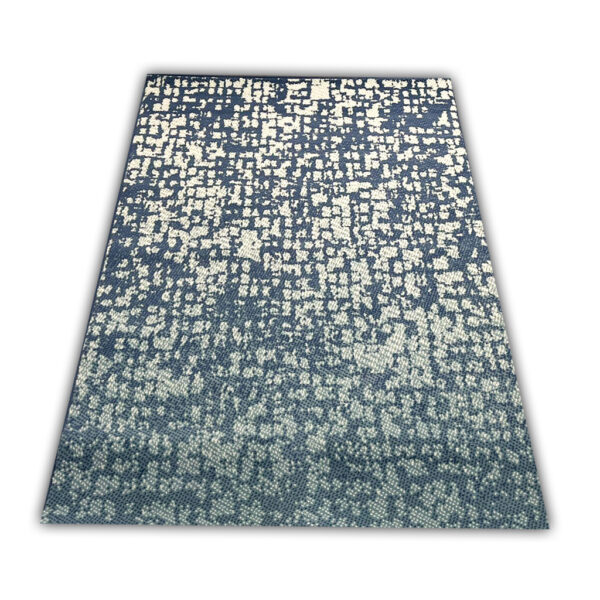 Modern blue Carlo 4294 denim rug