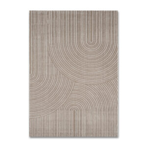 Costa Light 459 Toupe: A Modern, Light Brown Rug
