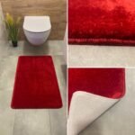 Thick, soft, shiny red carpet – Santa Red