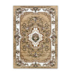 Thick beige classic carpet AQUARELA 06-55