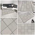 Sisal rope patio rug 935 Champ/Grey