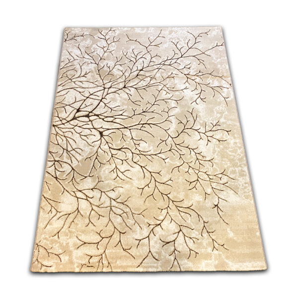 Exclusive 8196 Cream/Brown Modern Rug