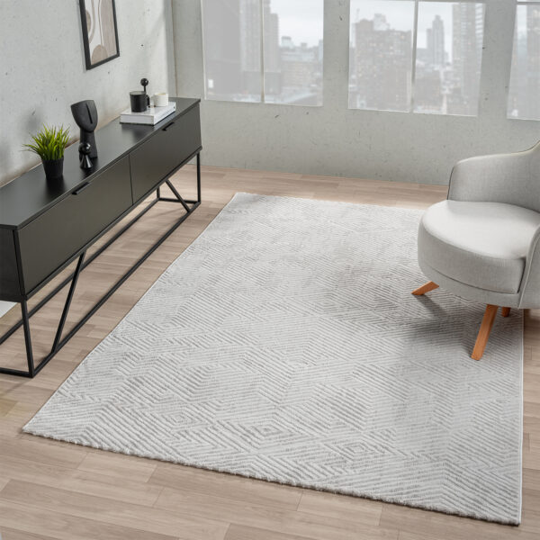 Costa Light 850 Grey: A Modern Gray Rug