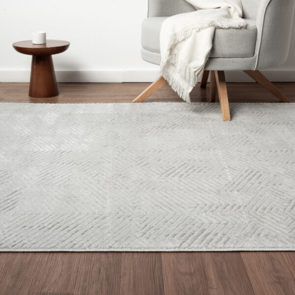 Costa Light 850 Grey: A Modern Gray Rug