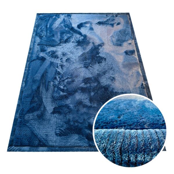 Thick PUFFY SOFT rug, as soft as the NAVY rabbit rug
