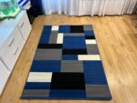 Carlo 4249 Jeans Modern Blue Rug