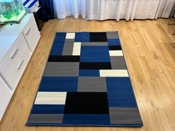 Carlo 4249 Jeans Modern Blue Rug