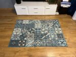 Carlo 3754 Sky Blue Modern Blue Rug
