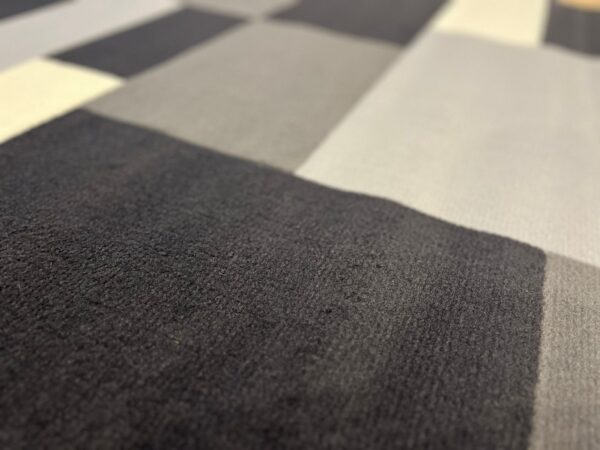 Modern gray rug Carlo 4249 dark gray