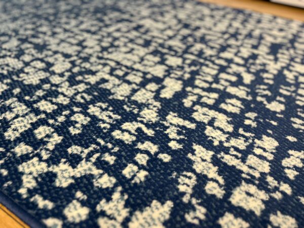 Modern blue Carlo 4294 denim rug