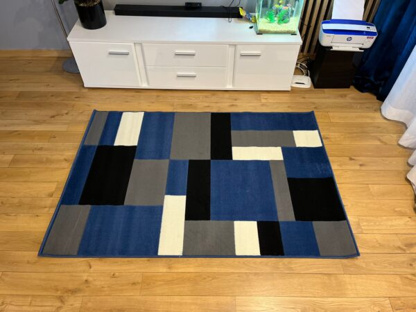 Carlo 4249 Jeans Modern Blue Rug