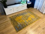 Carlo 3733 Mustard Yellow Classic Rug