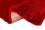 Dywan shaggy błyszczący ROMA czerwony