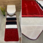 Rock Star Red Two-Piece Bathroom Set