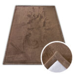Thick PUFFY SOFT rug, as soft as the BROWN rabbit rug