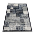 Nowoczesny miękki dywan Spirit 80011 black