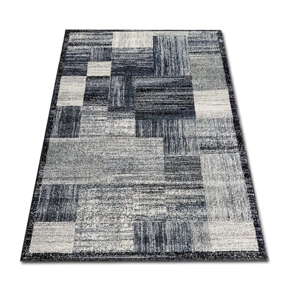Nowoczesny miękki dywan Spirit 80011 black